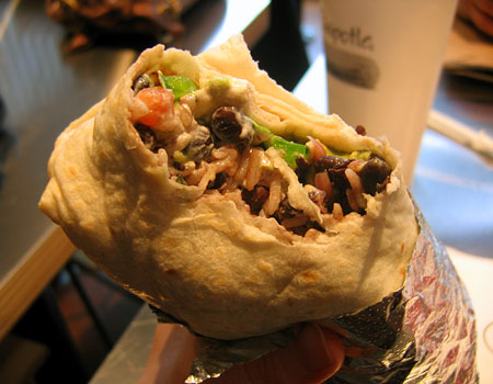 best chipotle burrito