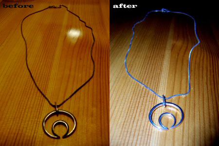 How to get rid of tarnish on hot sale silver necklace