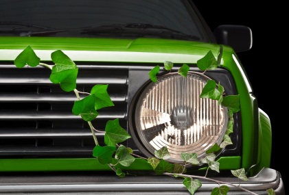 green car